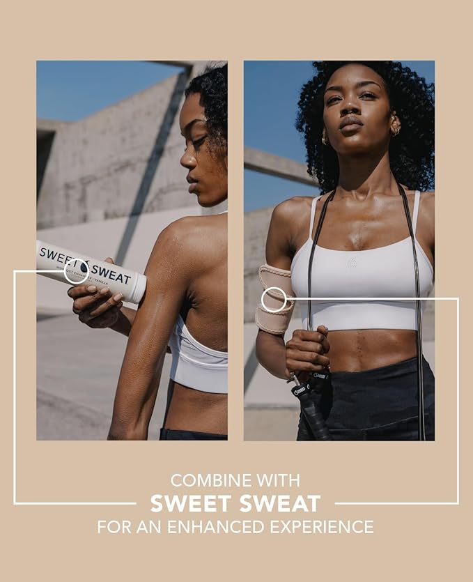 Sports Research Sweet Sweat Waist Trimmer (Core Series) - Premium Sweat Enhancing Fitness Band for Women & Men