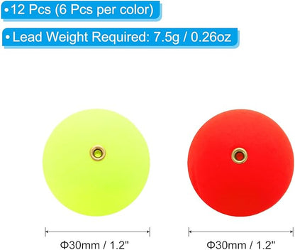 PATIKIL Fishing Bobber, Slip Foam Floats Buoy Rig Stoppers for Crappie Trout Bass Fishing