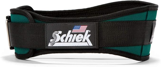 Schiek Sports Model 2004 Nylon 4 3/4" Weight Lifting Belt - Black