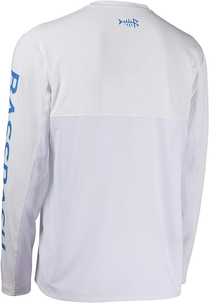 BASSDASH Fishing T Shirts for Men UV Sun Protection UPF 50+ Long Sleeve Tee T-Shirt