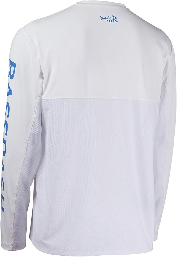 BASSDASH Fishing T Shirts for Men UV Sun Protection UPF 50+ Long Sleeve Tee T-Shirt