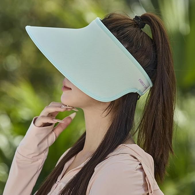 Sun Hats for Women Wide Brim UPF 50+ UV Protection Summer Beach Cap Adjustable Packable Sport Visors Tennis Golf