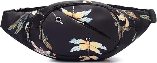 DAITET Crossbody Fanny Pack for Men&Women,Large Waist Bag & Hip Bum Bag with Adjustable Strap for Outdoors Workout Traveling Casual Running Hiking Cycling