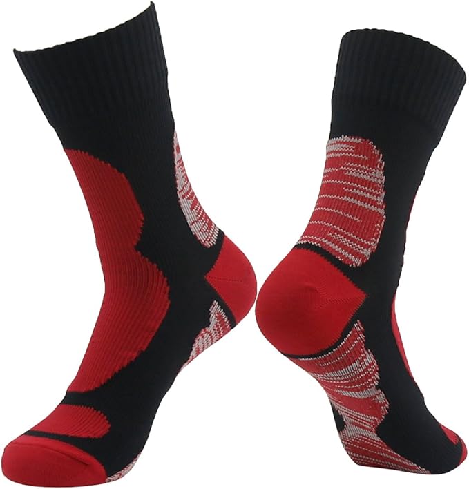 RANDY SUN Waterproof Breathable Socks, [SGS Certified] Unisex Novelty Skiing Trekking Hiking Wading Trail Socks