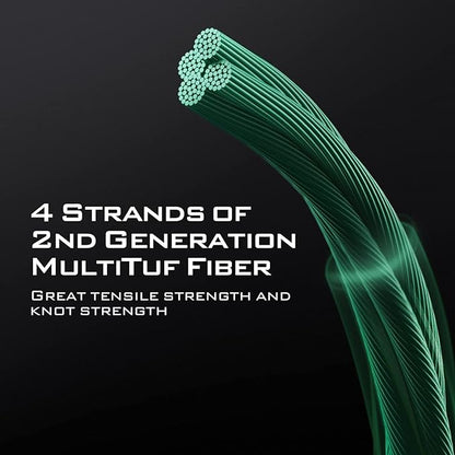 KastKing Destron Braided Fishing Line, Highly Abrasion Resistant, Improved Knot Strength, Ultra-Thin Diameter Superline, Zero Stretch & Memory, CFT “Color Fast Technology”, 75% Thinner Than Mono