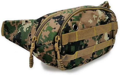 DAITET Crossbody Fanny Pack for Men&Women,Large Waist Bag & Hip Bum Bag with Adjustable Strap for Outdoors Workout Traveling Casual Running Hiking Cycling