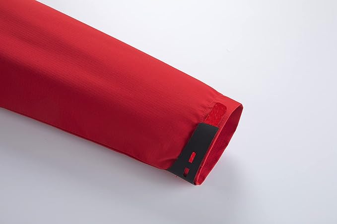 OTU Men's Lightweight Waterproof Hooded Rain Jacket Outdoor Raincoat Shell Jacket for Hiking Travel