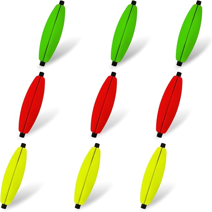 Narcissus Fishing Slotted Peg Float – Slip Bobbers for Fishing, Catfishing Tackle, Fishing Bobbers for Bass, Santee Rig, Easy Line Insertion, No Threading