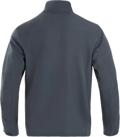 Men's Lightweight Waterproof Jacket,Tactical Rain Zip Up Softshell Jacket Windbreaker Casual for Hiking Travel Golf