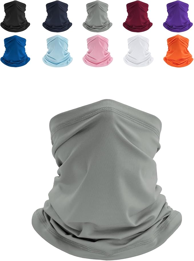 Pukavt 2 Pack 3 Hole Winter Knitted Mask, Full Face Cover Ski Mask Warm Balaclava for Skiing, Motorcycle, Snowboard