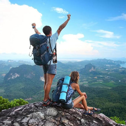 RICHEN Neoprene Water Bottle Carrier Bag with Adjustable Shoulder Strap,Insulated Water Bottle Cover for Stainless Steel/Glass/Plastic Bottles