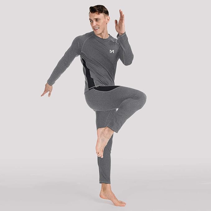 Men's Thermal Underwear Set Sport Long Johns Base Layer
