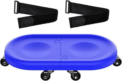 Arm Exercise Skateboard Detachable Rehab Skateboard Ab Roller Wheel 360° Roating Wheels For Hand,Arm,Rotator Cuff Recovery, Improve Flexibility Stretching and Abdominal Exercises