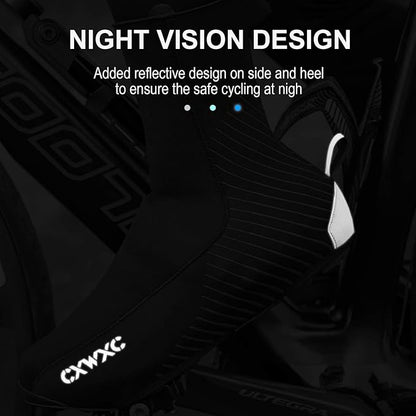 Cycling Shoe Covers Cold Weather for Men Women - Waterproof Shoe Covers Winter Outdoor Sports - Rain Cycling Overshoes, Road/Mountain Bike Booties
