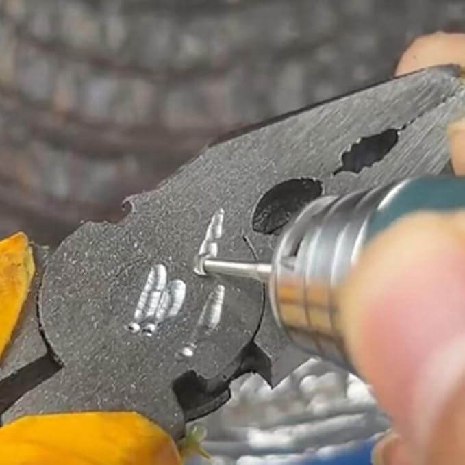 𝐋𝐮𝐨 𝐤𝐞 6 Pcs Cylinder - Cone Shape Jewelry Making Burr - 3/32'' Shank Stone Setting Burs Jewelry Engraving Bits for Lapidary 008-023