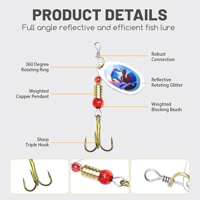 Inmorven Soft Fishing Lures Shad Minnow Swimbaits, Pre-Rigged Jig Head Paddle Tail Swimbaits for Freshwater and Saltwater, Jigs Fishing Bait for Bass Crappie Trout Walleye, Fishing Gifts for Men