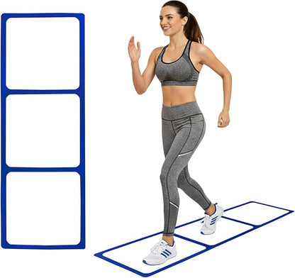 One-Piece Silicone Agile Ladder 1 PC Suitable for Sports & Fitness Step Training Soccer Footwork Practice Street Dance Step Training Auxiliary Kit for Various Indoor and Outdoor Floor Areas