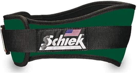 Schiek Sports Model 2004 Nylon 4 3/4" Weight Lifting Belt - Black