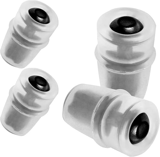 Bite Valve Replacement Mouthpiece Fit for Hydration Pack Bladder Water Backpack and Most Brands(4-Pack), with Shutoff Valve and Tube O-Ring