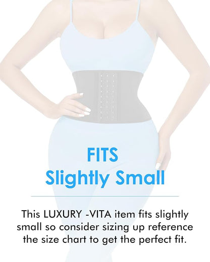 Short Torso Waist Trainer for Women Lower Belly Fat, Workout Fajas Colombianas Waist Cincher Corset