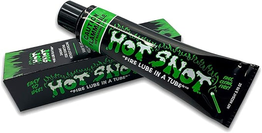 BATTLBOX Hot Snot Fire Paste Emergency Fire Starter Gel - Waterproof Flame Paste Squeeze Tube Instant Fire Starter Kit Without Kindling, Essential Camping Gear