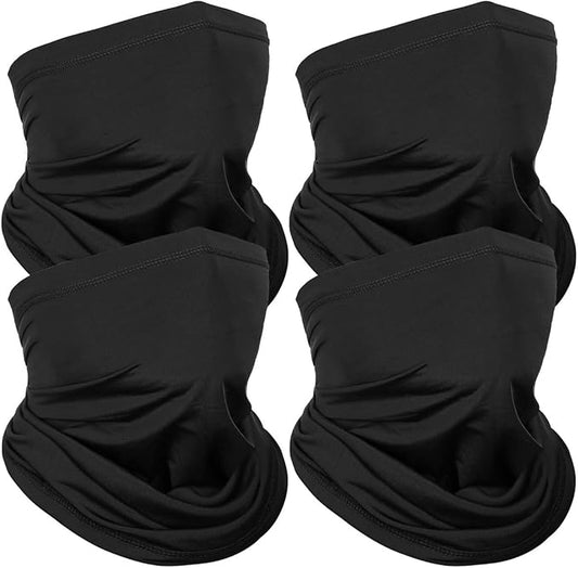 Achiou Cooling Neck Gaiter Face Cover Scarf, UV Protection Mask for Men and Women,Soft Windproof, Hiking Cycling Running