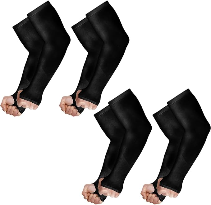 ARMORAY Arm Sleeves for Men or Women - Tattoo Cover Up - Cooling Sports Sleeve for Basketball Golf Football