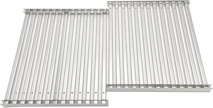 S375 Stainless Steel Cooking Grid Grates Replacement Parts for TEC Patio II and Sterling II Gas Grill (2-Pack) 14-3/4" X 12-3/4"