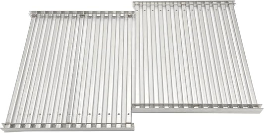 S375 Stainless Steel Cooking Grid Grates Replacement Parts for TEC Patio II and Sterling II Gas Grill (2-Pack) 14-3/4" X 12-3/4"