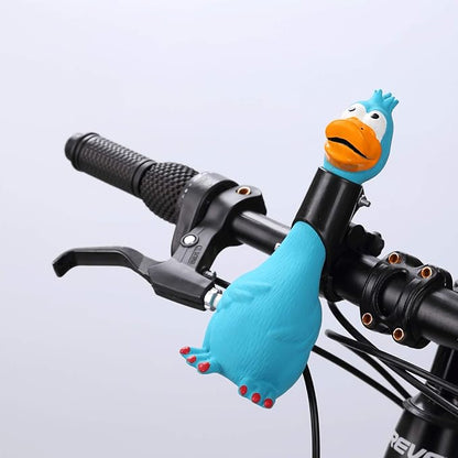 New Children's Bicycle and Scooter Horn, Cute and Funny Squeeze Horn, for Children/Adults/Bicycles/Motorcycles, Squeaks Up to 25 Seconds - Squawking Novelty Gag Gift