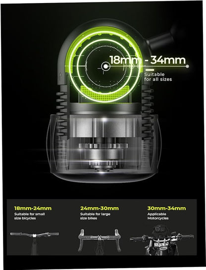 LISEN Upgrade Bike Phone Holder [Super Easy Install] Ultra Stable Motorcycle Phone Mount Bicycle Handlebar Holder Mount for Adults Kids Bike Bicycle Ebike Gear Accessories for iPhone Samsung Orange