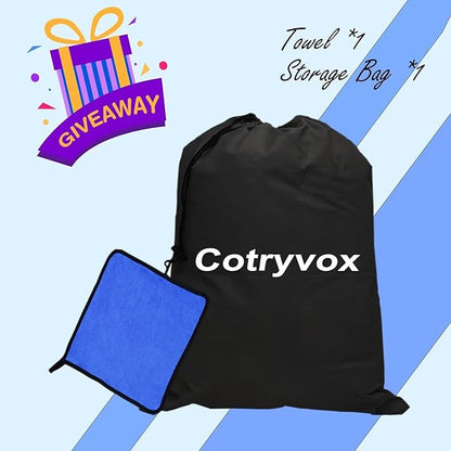 Nissan Altima Car Cover 100% Waterproof All Weather, Gift with Towel, 10 Layers Car Cover Custom Fit 2002-2026 Nissan Altima with Zipper Door, Full Exterior Cover Rain Sun UV Protection.