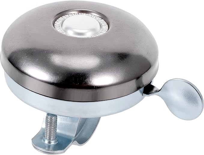 Fully Metal Bike Bell, Loud Clear Sound Bicycle Bell for Adult Bikes, Classic Cycling Horns