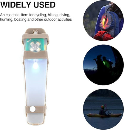 Personal Identification Marker - Tactical Helmet Light, Portable Survival Signal Light for Hiking, Boating, Cycling, Fishing