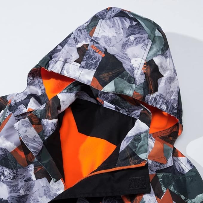 MGEOY Boys Girls Rain Jackets Lightweight Waterproof Hooded Raincoats Windbreakers for Kids 4-14Y