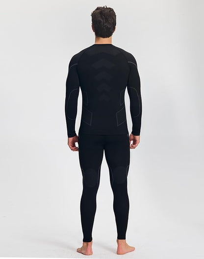 Pioneer Camp Thermal Underwear for Men Long Johns Quick Drying Top and Bottom Set Warm Base Layer Mens Cold Weather Skiing