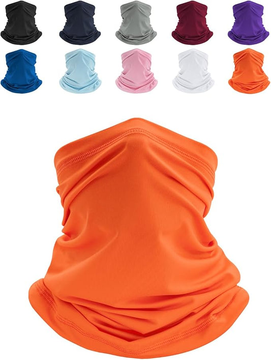 Pukavt 2 Pack 3 Hole Winter Knitted Mask, Full Face Cover Ski Mask Warm Balaclava for Skiing, Motorcycle, Snowboard