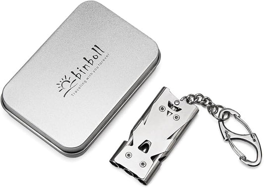 Whistle Emergency Whistles Keychain Rape Whistle Stainless Steel High Decibel Whistles … …