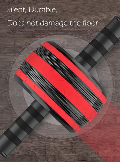 AB Wheel Roller, Exercise Abdominal Fitness Wheel, Work-out Strength-Training Roller, 11.2"W