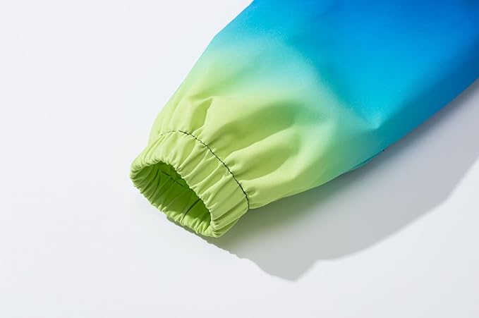 MGEOY Boys Girls Rain Jackets Lightweight Waterproof Hooded Raincoats Windbreakers for Kids 4-14Y