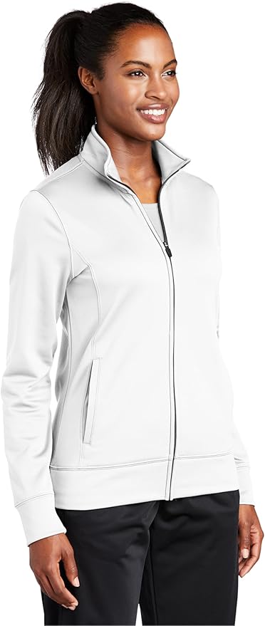 Sport-Tek® Ladies Sport-Wick® Fleece Full-Zip Jacket. LST241