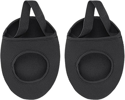 1 Pair Half Cycling Warm Cycling Overshoes Bike Overshoes Thermal Riding Overshoes