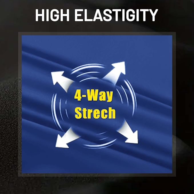 Men's Hiking Pants Quick-Dry Lightweight Sweatpants Outdoor Fishing Pants Water Resistant with Zipper Pockets