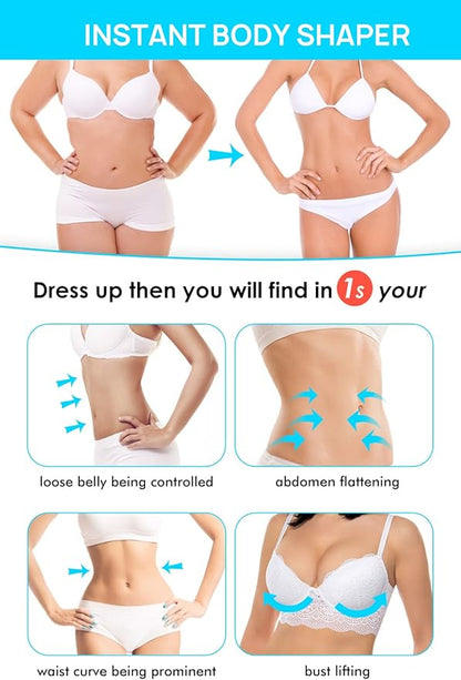 Short Torso Waist Trainer for Women Lower Belly Fat, Workout Fajas Colombianas Waist Cincher Corset