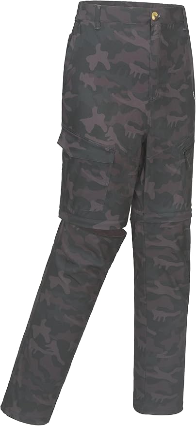 Little Donkey Andy Men's Stretch Convertible Pants, Zip-Off Quick-Dry Hiking Pants, UV Protection, Lightweight