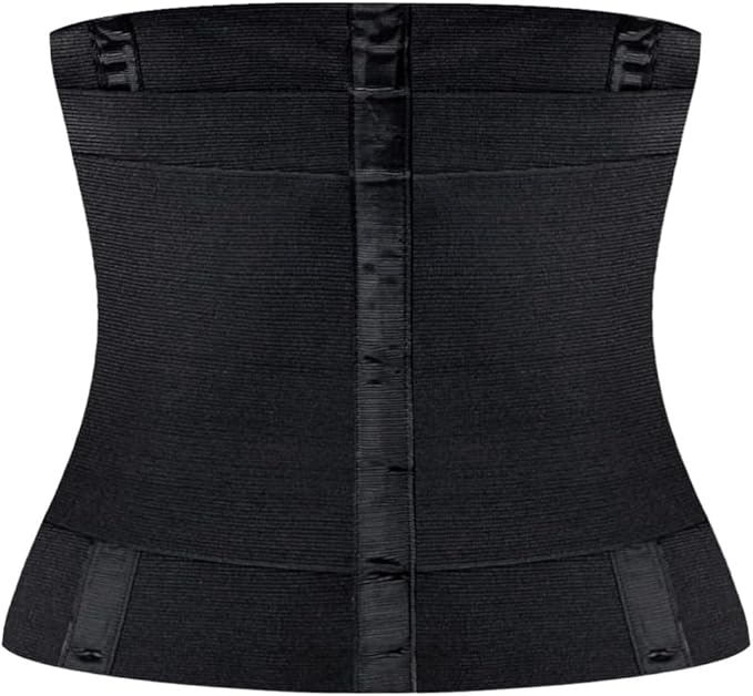 Hourglass Waist Trainer for Women – Adjustable Sweat Band for Stomach, Tummy Control & Workout Waist Trimmer