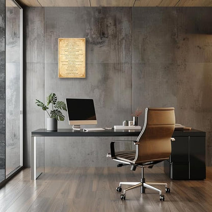 Wallpicss Do It Anyway Wall Art Framed Canvas Artwork Motivational Posters Vintage Poem Wall Decor Poetry Quotes Poster Painting Pictures 16x24 inches