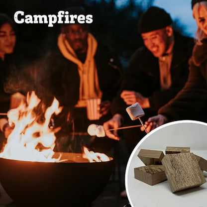 Premium Kiln Dried Wood Kindling for Pizza Ovens, Tabletop Fire Pits & Campfires