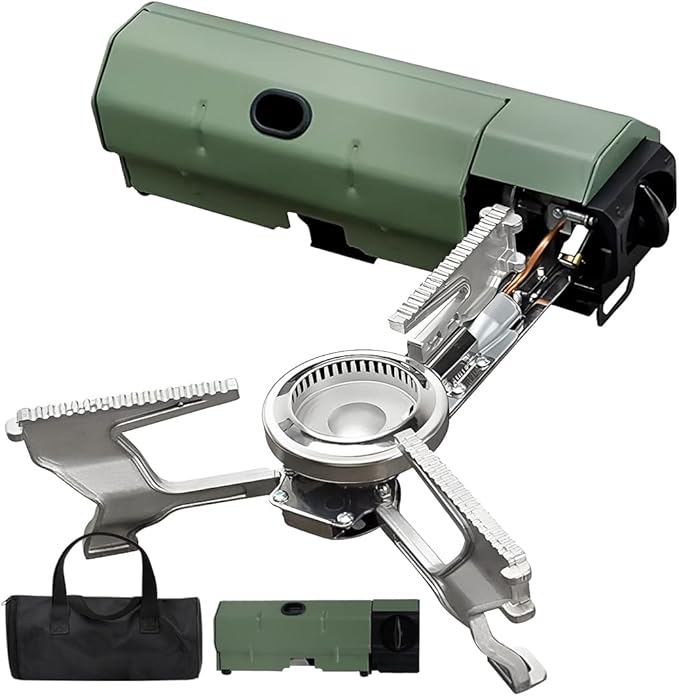 Portable Gas Stove - Reliable Gas Burners for Cooking - Outdoor Gas Stove, Indoor Gas Stove - Versatile Camping Stove - Safe Gas Cooking Burner - Gas Stove by Altena