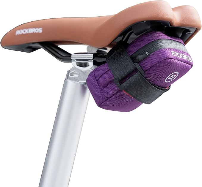 ROCKBROS Bike Saddle Bag - Small, Lightweight and Portable Under Seat Bag for Road Bikes